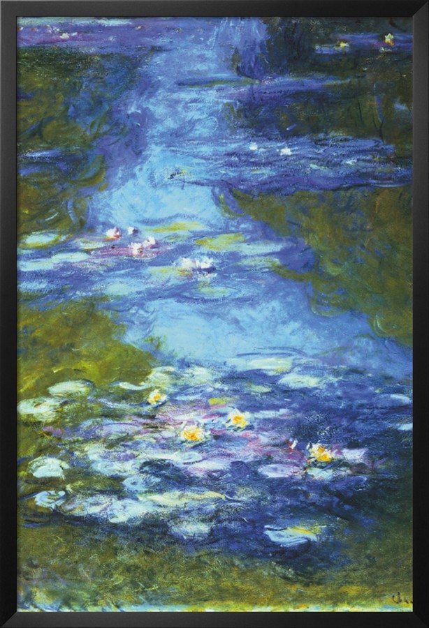 Water Lilies - Claude Monet Painting